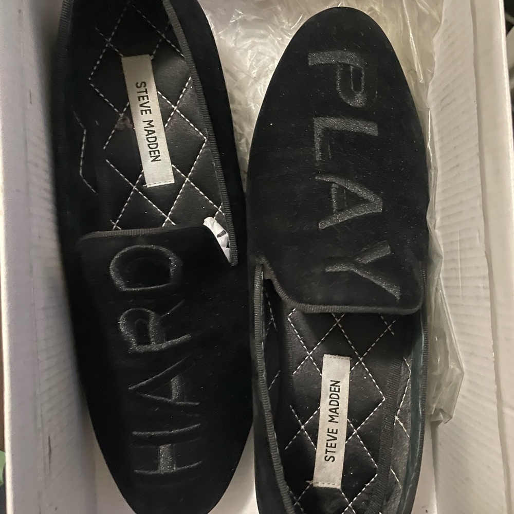 Steve Madden Black Men's Shoes